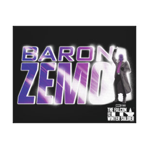 Baron Zemo Dance Spotlight Canvas Print