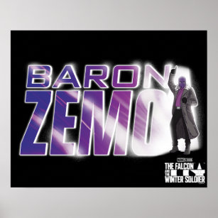 Baron Zemo Dance Spotlight Poster