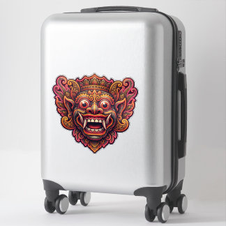 Barong Mask Sticker – Balinese