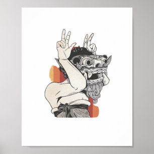 Barong Peekaboo Poster