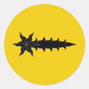 Barony-Marche of the Debatable Lands Classic Round Sticker