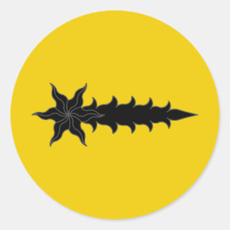 Barony-Marche of the Debatable Lands Classic Round Sticker