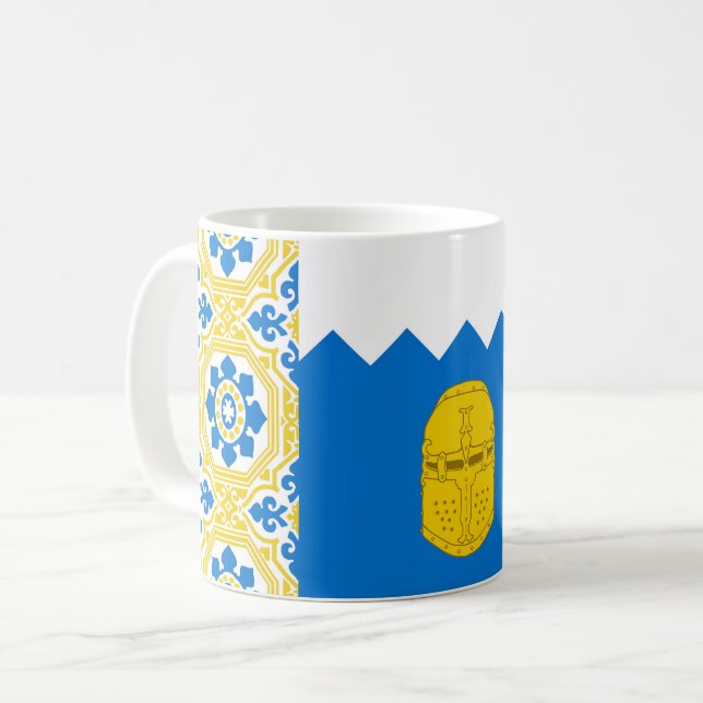 Barony of Bronzehelm Populace Badge Coffee Mug (Front Left)