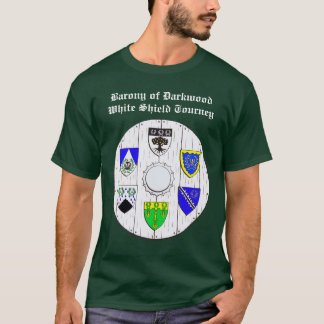 Barony of Darkwood White Shield Tourney Tee