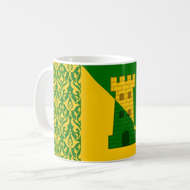 Barony of Fettburg Populace Badge Coffee Mug (Front Left)