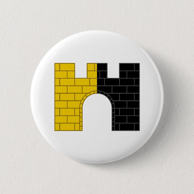 Barony of Ponte Alto Populace Badge Button (Front)