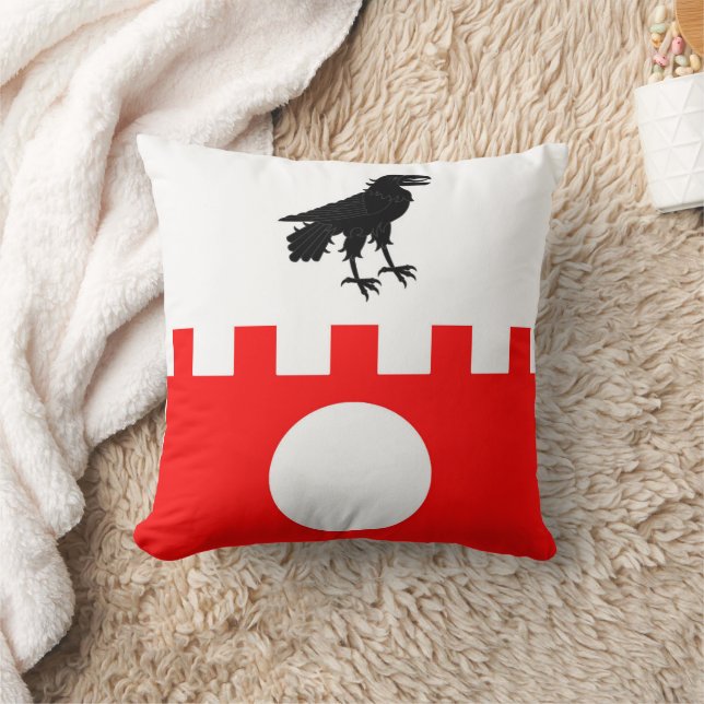Barony of Raven's Fort Populace Badge Cushion (Blanket)