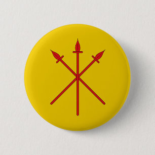 Barony of Red Spears Populace Badge Button