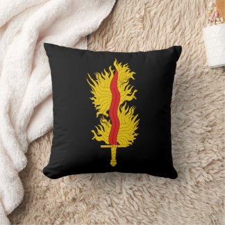 Barony of the Flame Populace Badge Throw Pillow