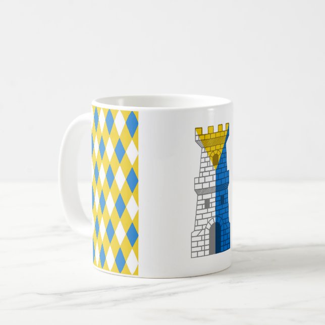 Barony of Wastekeep Populace Badge Coffee Mug (Front Left)