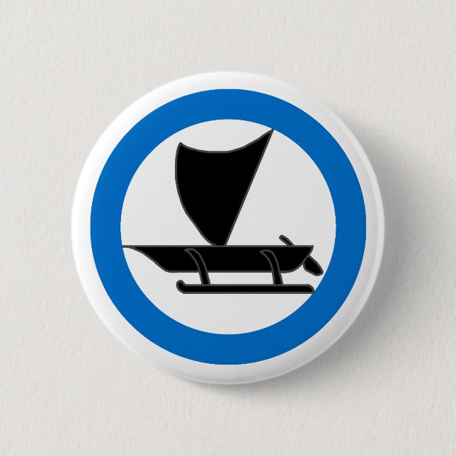 Barony of Western Seas Populace Badge Button (Front)