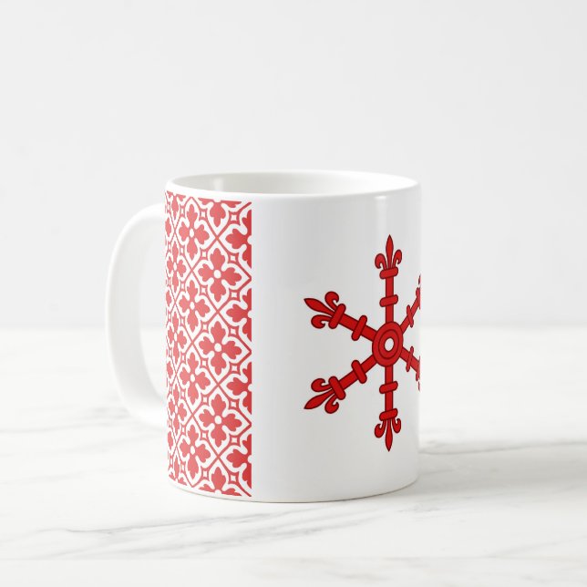 Barony of Wintermist Populace Badge Coffee Mug (Front Left)