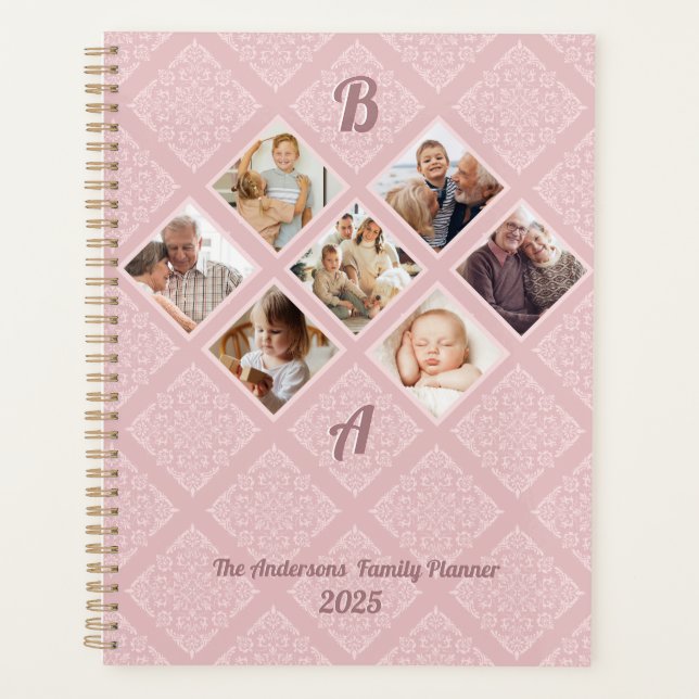 Baroque 7 photo collage Planner (Front)