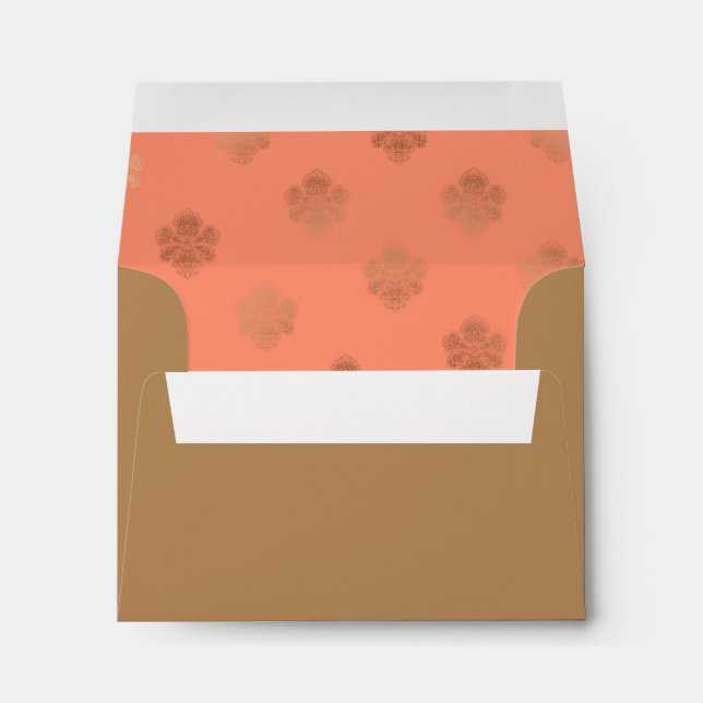 Baroque And Peonies - Envelop Envelope (Back (Bottom))