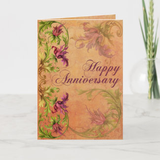 Baroque Anniversary Card