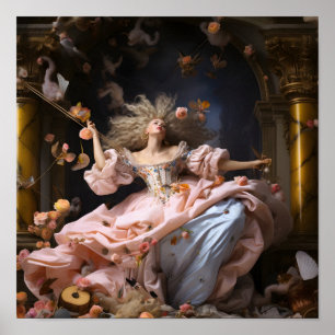 Baroque art digital print