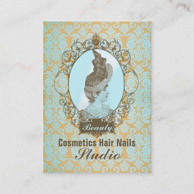 Baroque Beauty - Business Card (Front)