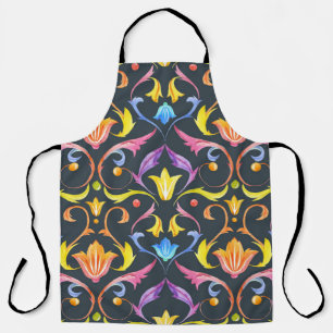 Baroque Brightness: Colourful Vintage Charm. Apron