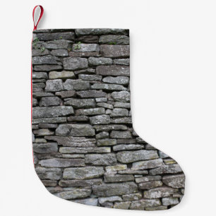 Baroque Damask: Luxury Floral Pattern Small Christmas Stocking