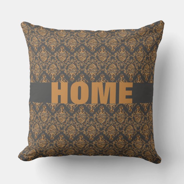 Baroque Damask - Pillow (Front)
