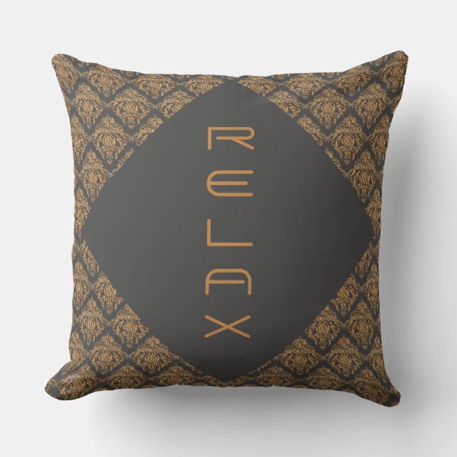 Baroque Damask - Pillow (Front)