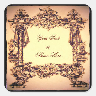 Baroque Design Personalised stickers