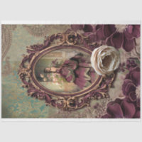 Baroque Elegant Lady Bouffant Dress Portrait art
