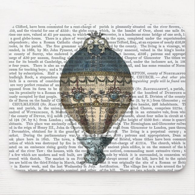 Baroque Fantasy Balloon 2 2 Mouse Pad (Front)