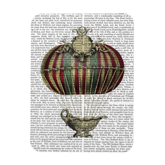 Baroque Fantasy Balloon 4 Magnet (Vertical)