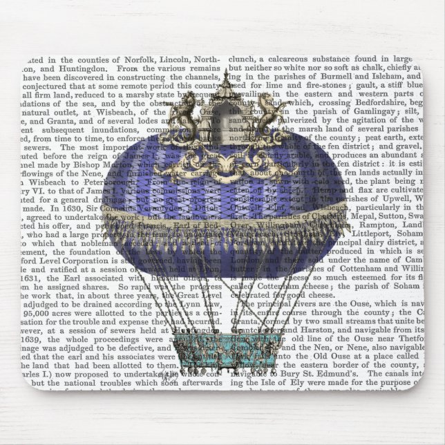 Baroque Fantasy Balloon 5 Mouse Pad (Front)