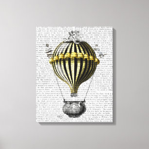 Baroque Fantasy Balloon Canvas Print