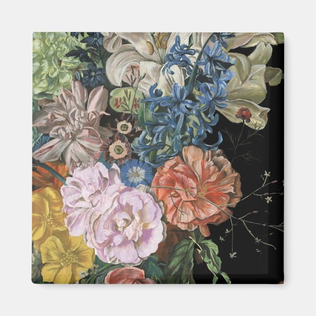 Baroque Floral - Bouquet Magnet (Front)