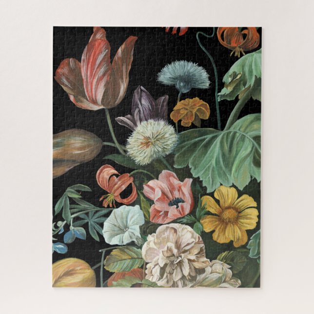 Baroque Floral - Bouquet of Flowers Jigsaw Puzzle (Vertical)