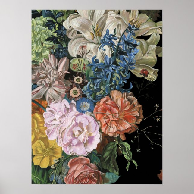 Baroque Floral - Bouquet Poster (Front)