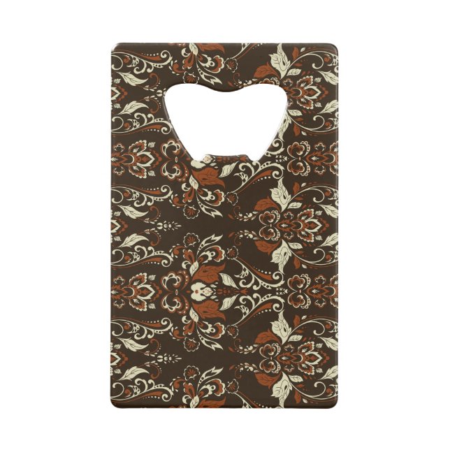 Baroque Floral: Classic Vintage Wallpaper (Front)