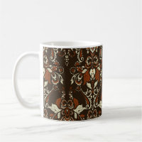 Baroque Floral: Classic Vintage Wallpaper