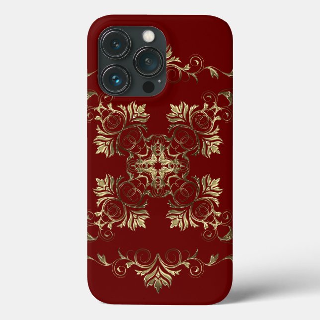 Baroque floral  style .  iPhone case (Back)