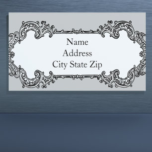Baroque Frame Address Label