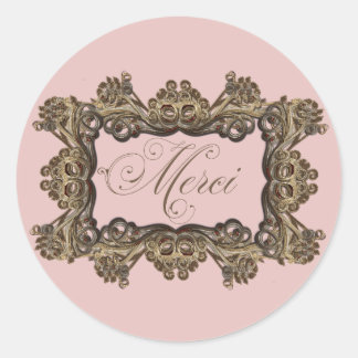 Baroque French-Inspired Round Envelope Seals