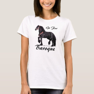 Baroque Friesian Shirts, Customisable T-Shirt