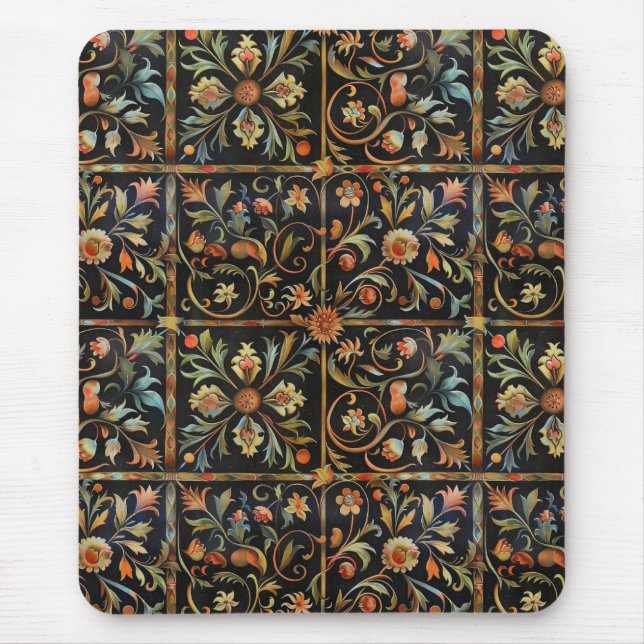 Baroque Garden Symphony Mouse Pad (Front)
