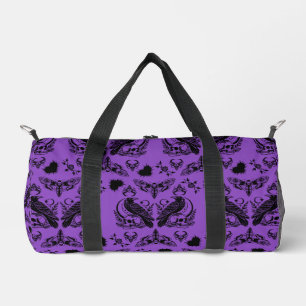 Baroque Gothic Pattern Duffle Bag