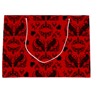 Baroque Gothic Pattern Large Gift Bag