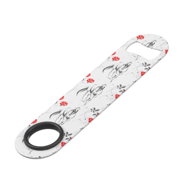 Baroque Horse Bottle Opener (Front Angled)