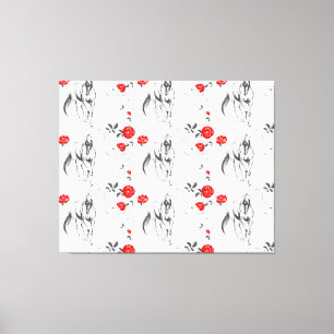 Baroque Horse Canvas Print