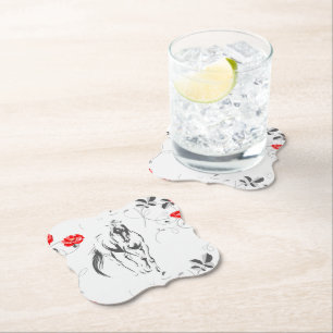 Baroque Horse Coasters