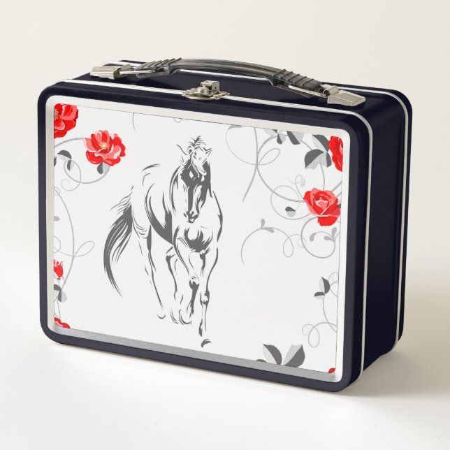 Baroque Horse Lunchbox (Front)