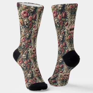 Baroque Hunger Pains – Gothic Victorian Tapestry Socks