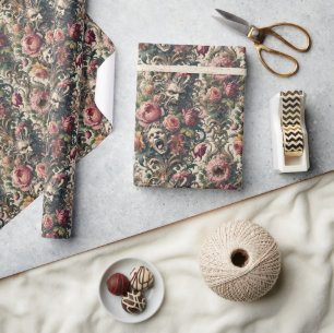 Baroque Hunger Pains – Gothic Victorian Wrapping Paper
