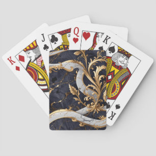 Baroque-Inspired Luxury Playing Cards